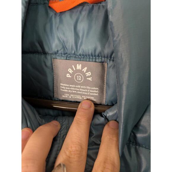 Primary puffer vest size 12 youth new without tags - Picture 3 of 4